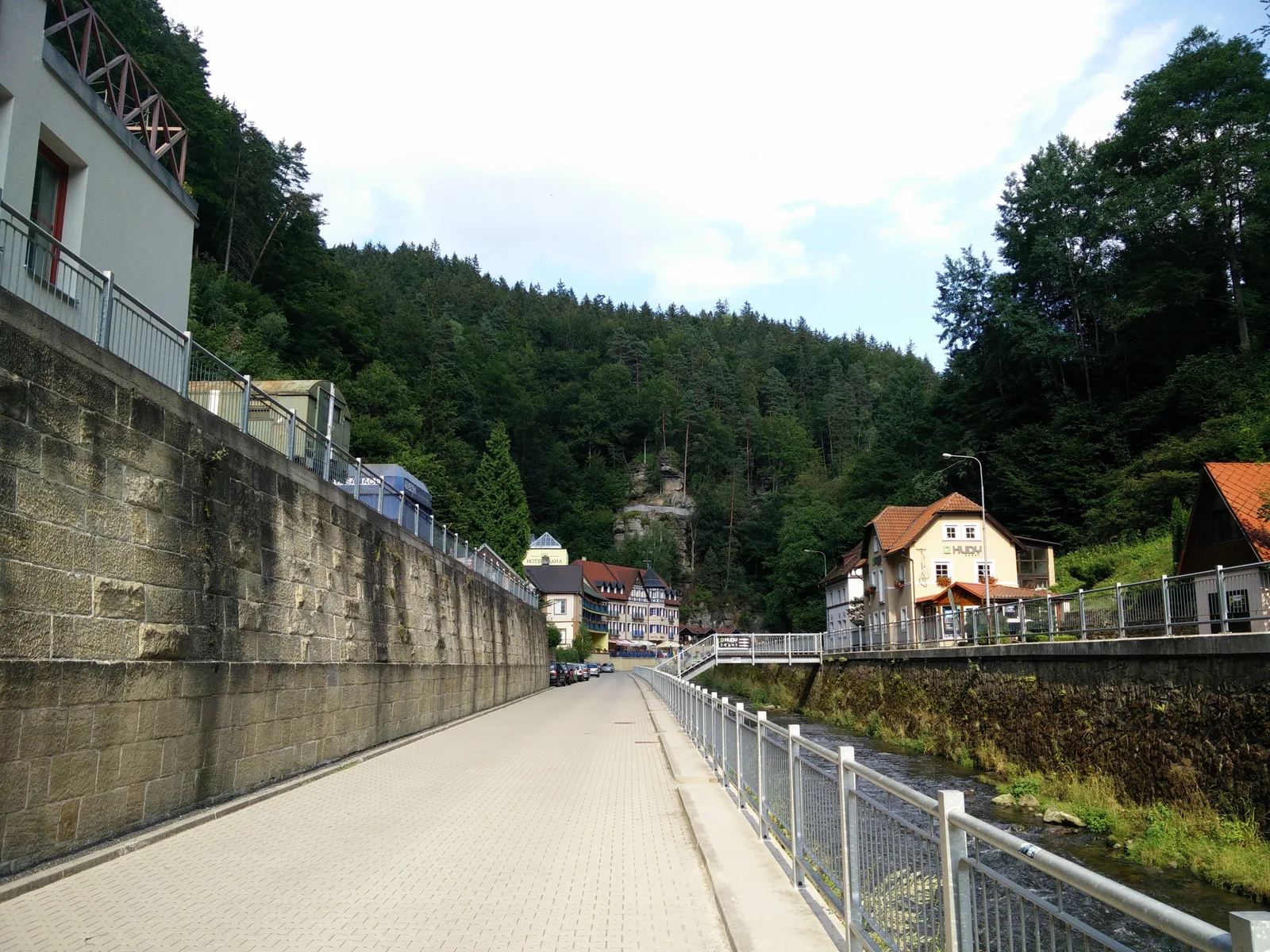 Bad Schandau, Germany — 23 July 2015