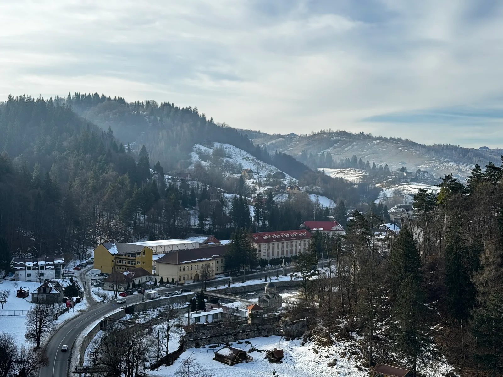 Bran, Romania — 28 December 2023