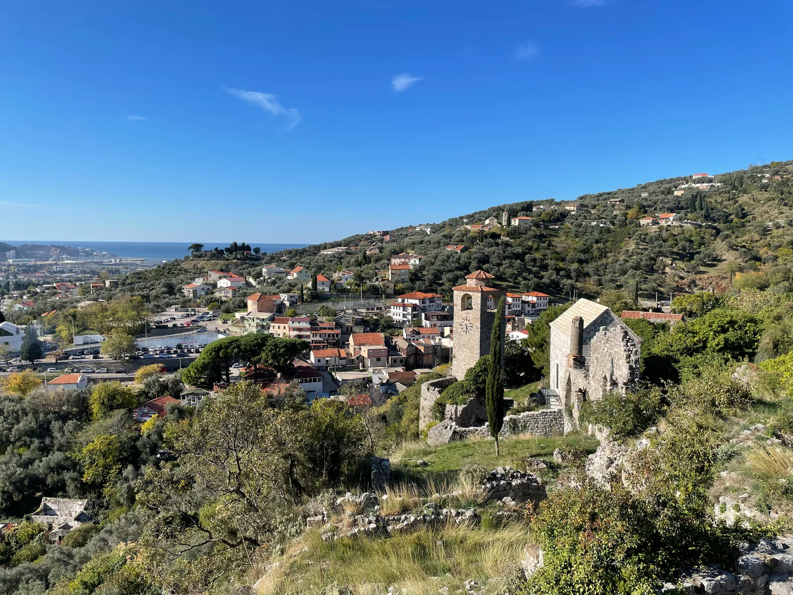 Stari Bar, Montenegro — 20 November 2021