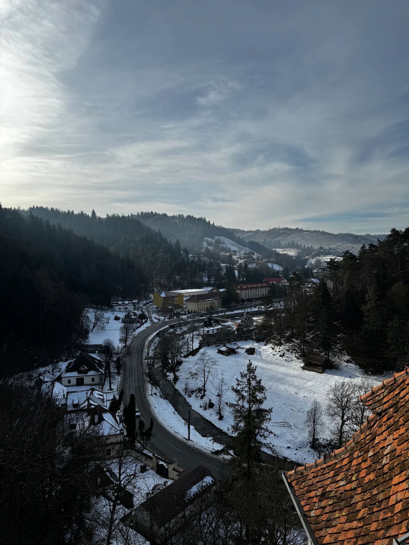 Bran, Romania — 28 December 2023