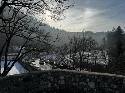 Bran, Romania — 28 December 2023
