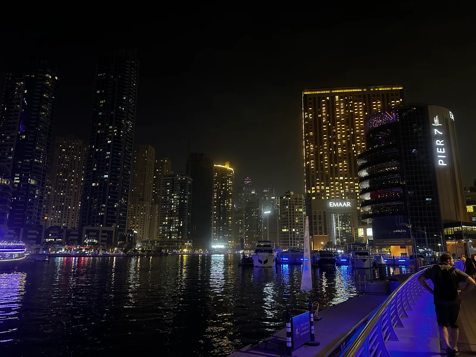Dubai Marina, United Arab Emirates — 24 October 2023