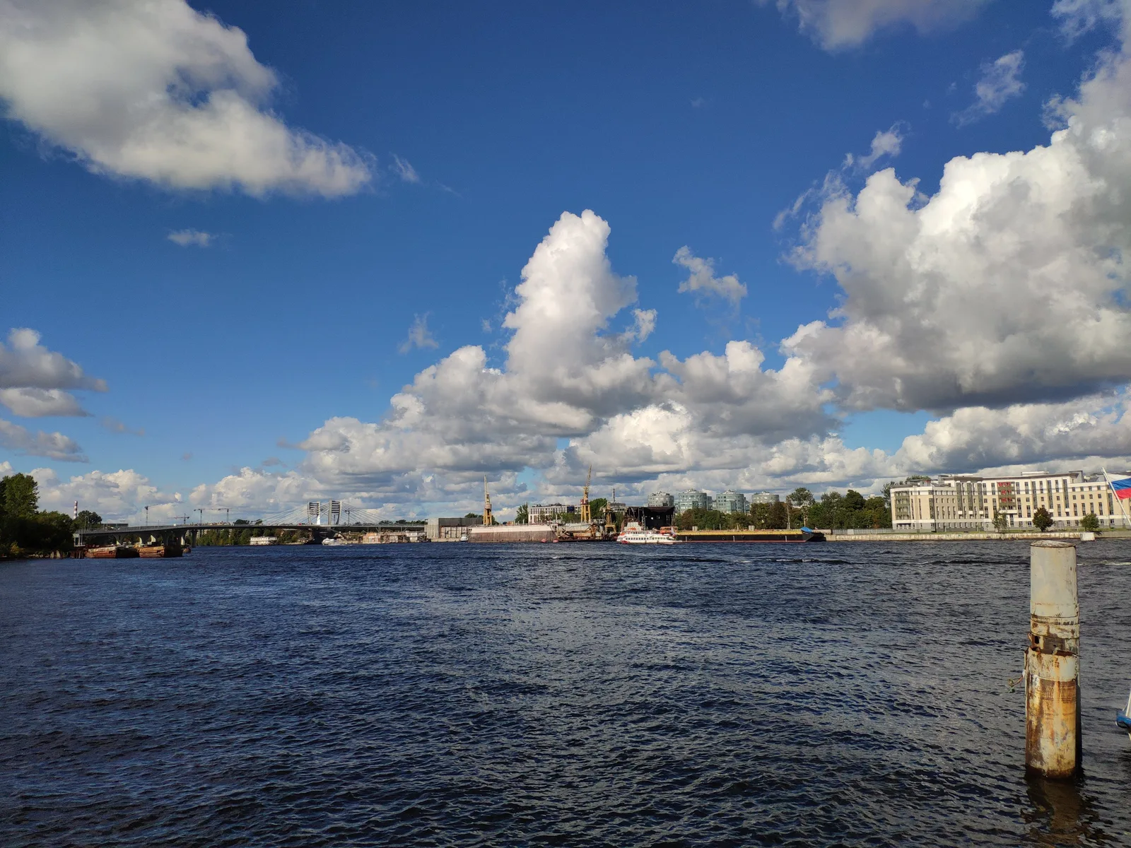 Vasyl'evsky Ostrov, Russia — 16 September 2018
